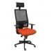 Офисный стул с изголовьем Horna P&C BALI305 Темно-оранжевый