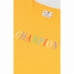Γυναικεία Μπλούζα με Κοντό Μανίκι Champion Crewneck Croptop Κίτρινο