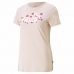 Women’s Short Sleeve T-Shirt Puma Ess+ Animal  Salmon