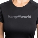 Kortærmet T-shirt til Kvinder Trangoworld Chovas Moutain Sort