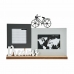 Photo frame Dreams Bicycle White Black Grey Wood 6 x 27 x 37,5 cm (6 Units)