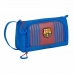Школьный пенал F.C. Barcelona M907 Тёмно Бордовый Тёмно Синий 20 x 11 x 8.5 cm (32 Предметы)