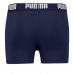 Badeshorts for Gutter Puma Swim Logo Mørkeblå