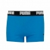 Calções de Banho Boxer para Meninos Puma Swim Logo Azul