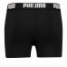 Boxer de Bain pour Enfants Puma Swim Logo Noir