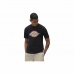 T-Shirt met Korte Mouwen Dickies Icon Logo Zwart Mannen