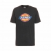 T-Shirt met Korte Mouwen Dickies Icon Logo Zwart Mannen