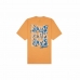 T-Shirt met Korte Mouwen Dickies Creswell Oranje Mannen