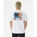 T-shirt Rip Curl Postcards 2Nd Reef Branco Homem