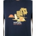 T-skjorte Rip Curl Framed Marineblå Menn