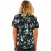 Overhemd Rip Curl Swc Botanica S/S Mannen Korte mouwen Zwart