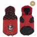 Dog Coat Minnie Mouse Black Red M