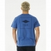 T-shirt Rip Curl Quality Surf Products Azul Homem