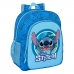 Školní batoh Stitch Modrý 32 X 38 X 12 cm