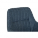 Καρέκλα DKD Home Decor Μπλε Μαύρο 59,5 x 60,5 x 78 cm