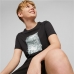 Children’s Short Sleeve T-Shirt Puma Essentials+ Street Art Grap Black