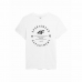 Children’s Short Sleeve T-Shirt 4F M294  White