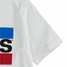 Lühikeste varrukatega T-särk, laste Levi's Sportswear Logo Valge
