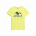 Children’s Short Sleeve T-Shirt 4F JTSM012  Yellow