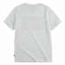 Children’s Short Sleeve T-Shirt Levi's Sportswear Logo White