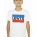 Kortarmet T-skjorte til Barn Levi's Sportswear Logo Hvit