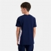 Jungen Kurzarm-T-Shirt Le coq sportif N°1 Tricolore Blau