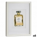 Tablou CH Nº5 Parfum Sticlă Plăci aglomerate 33 x 3 x 43 cm (6 Unități)