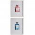 Cuadro CH Nº5 Perfume Vidrio Aglomerado 33 x 3 x 43 cm (6 Unidades)