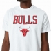 Basketball-skjorte New Era NBA Chicago Bulls Hvit
