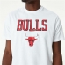 Basketball-T-Shirt New Era NBA Chicago Bulls Weiß
