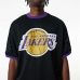 Μπλουζάκι μπάσκετ New Era Mesh LA Lakers Μαύρο