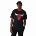 t-shirt de basket New Era NBA Mesh Chicago Bulls Noir