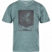 Kortærmet T-shirt til Børn Regatta Alvarado VII Ivymossmarl Blå