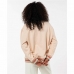 Sweaters uden Hætte til Kvinder Rip Curl Crew Striped Lys brun
