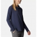 Moteriškas džemperis su gobtuvu Columbia Sun Trek™ Tamsiai mėlyna