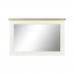 Specchio da parete DKD Home Decor Marrone Beige Cristallo Romantico 90 x 4 x 60 cm