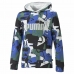 Bluza dziecięca Puma Essentials+ Street Art Aop Niebieski