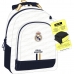 Školní batoh Real Madrid C.F. Bílý 32 x 42 x 15 cm