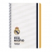 Тефтер Real Madrid C.F. Бял A4 80 Листи