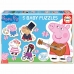 Set di 5 Puzzle   Peppa Pig Baby          