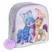 Mochila Escolar My Little Pony Wild & Free Azul Cor de Rosa 22 X