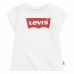 Camiseta de Manga Corta Infantil Levi's Batwing Logo Blanco