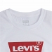 Vaikiška Marškinėliai su trumpomis rankovėmis Levi's Batwing Logo Balta
