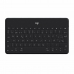Bluetooth toetsenbord met tablethouder Logitech Zwart (Refurbished D)