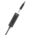 Audio Jack Adapter Ewent EW3569 Ingebouwde Microfoon 50 cm Zwart