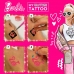 Pagaidu Tetovējumi Barbie My Glitter Tattoo Purpurīns 20 Daudzums