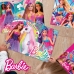 Sæt med 4 Puslespil Barbie MaxiFloor 192 Dele 35 x 1,5 x 25 cm
