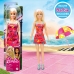 Komplet igrač za na plažo Barbie 8 Kosi 18 x 16 x 18 cm