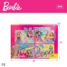 Sæt med 4 Puslespil Barbie MaxiFloor 192 Dele 35 x 1,5 x 25 cm
