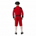 Маскарадные костюмы для взрослых Красный (6 Предметы)